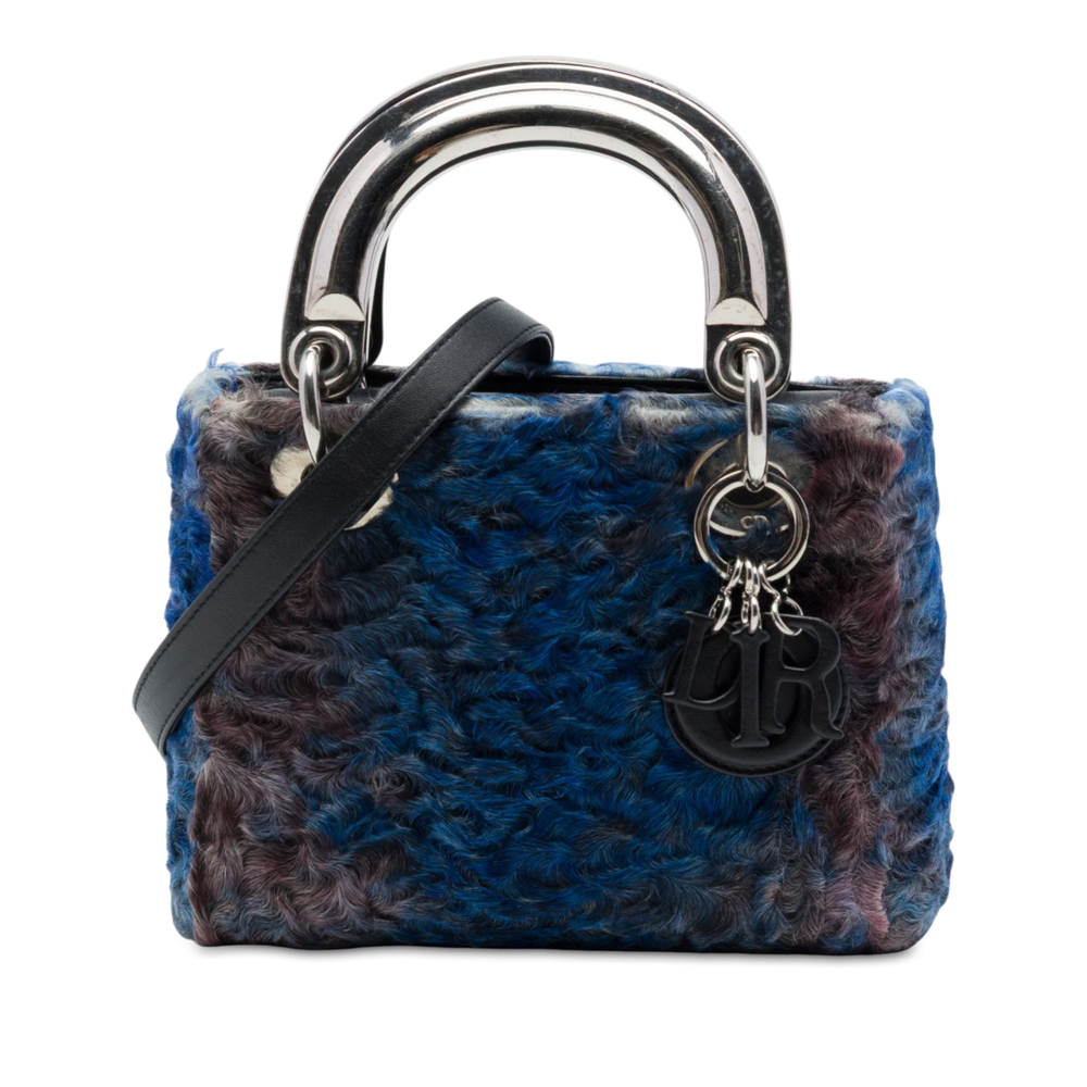 Pre-Loved Dior Mini Astrakhan Fur Lady Dior